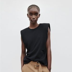 Zara Shoulder pad top